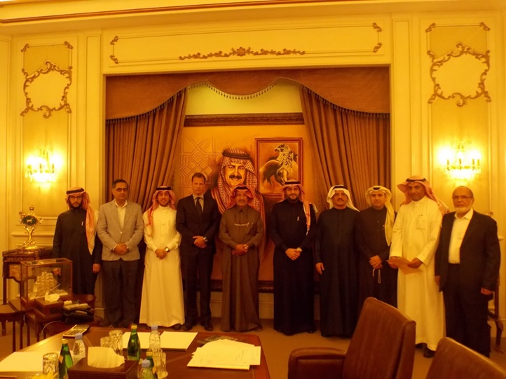 حفل توقيع انشاء مصنع اسمنت اليمامة الجديد 3