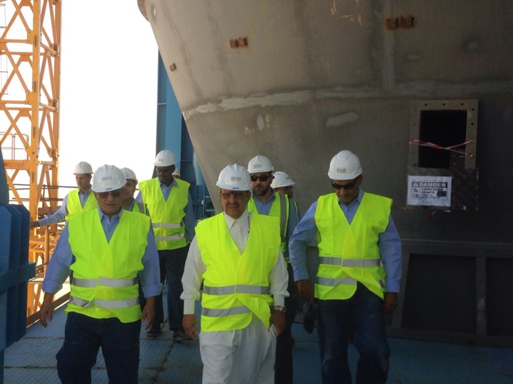 زيارة نائب رئيس مجلس الإدارة 1